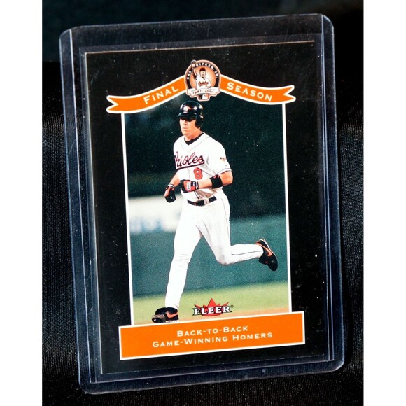Cal Ripken Jr Baseball Cards: Baltimore Orioles, Topps, Fleer, Score, Pinnacle - Picture 4 of 6
